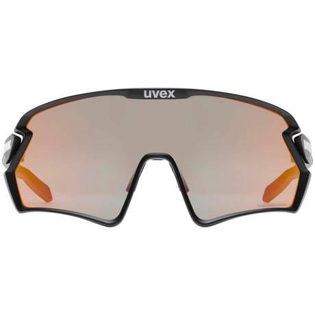 Occhiali Uvex Sportstyle 231 2.0 P - Black Matt Polavision Red - M
