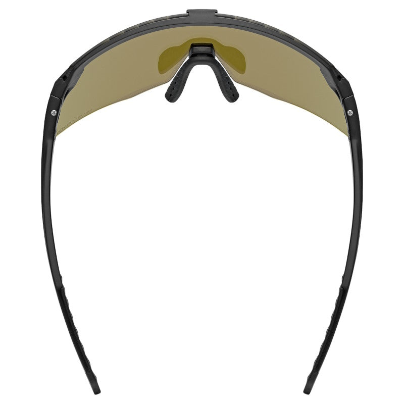 Occhiali Uvex Pace Stage S CV - Black Matt Mirror blue - G