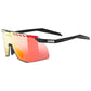 Lunettes Uvex Pace Stage CV - Black Matt Mirror Red