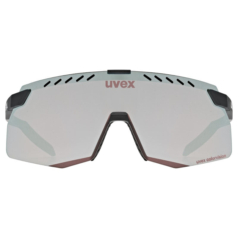 Occhiali Uvex Pace Stage S CV - Black Matt Mirror Silver - F