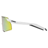 Occhiali Uvex Pace Stage S CV - White Matt Mirror Yellow - P