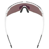 Occhiali Uvex Pace Stage S CV - White Matt Mirror Yellow - A