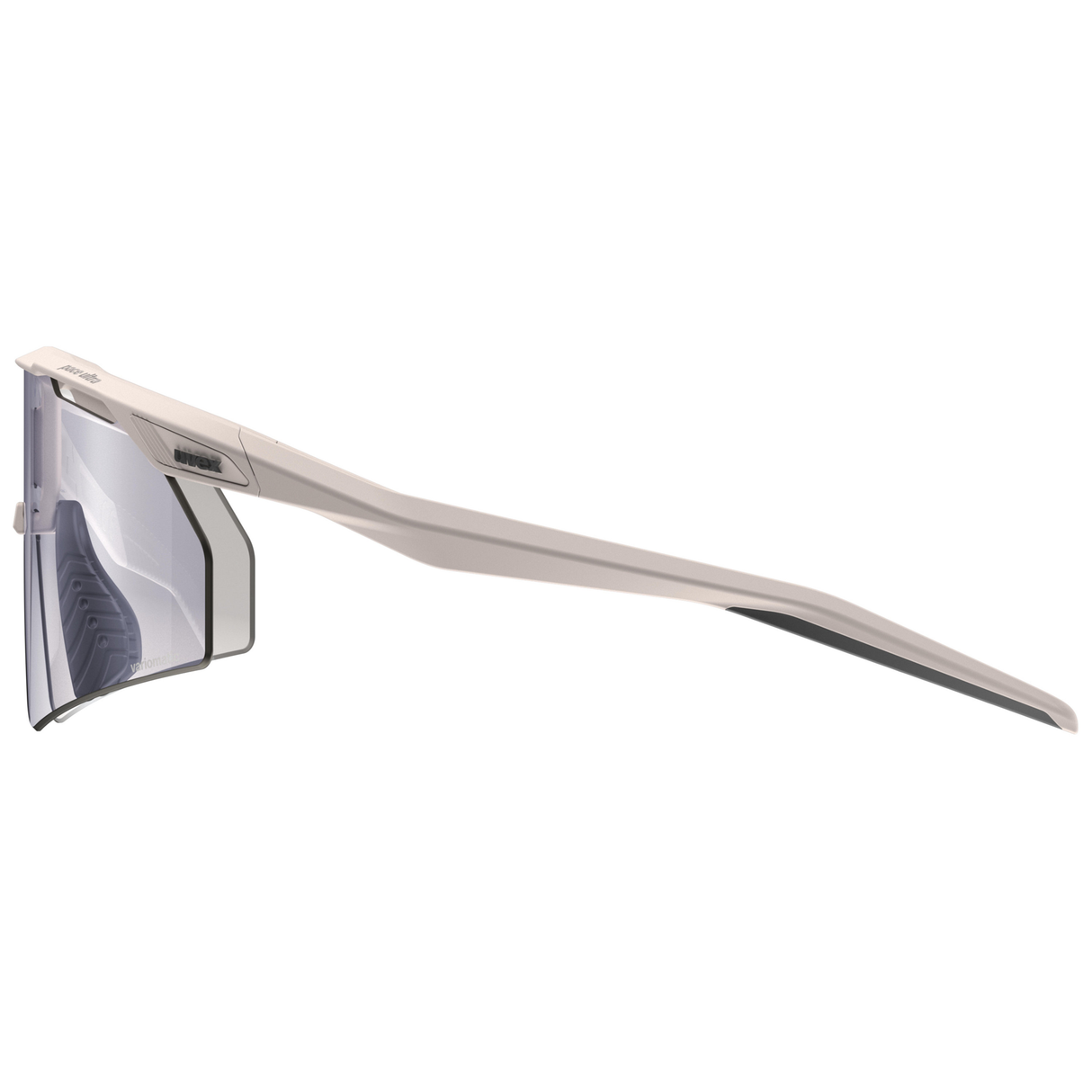 Occhiali Uvex pace ultra L V - Warm grey matt