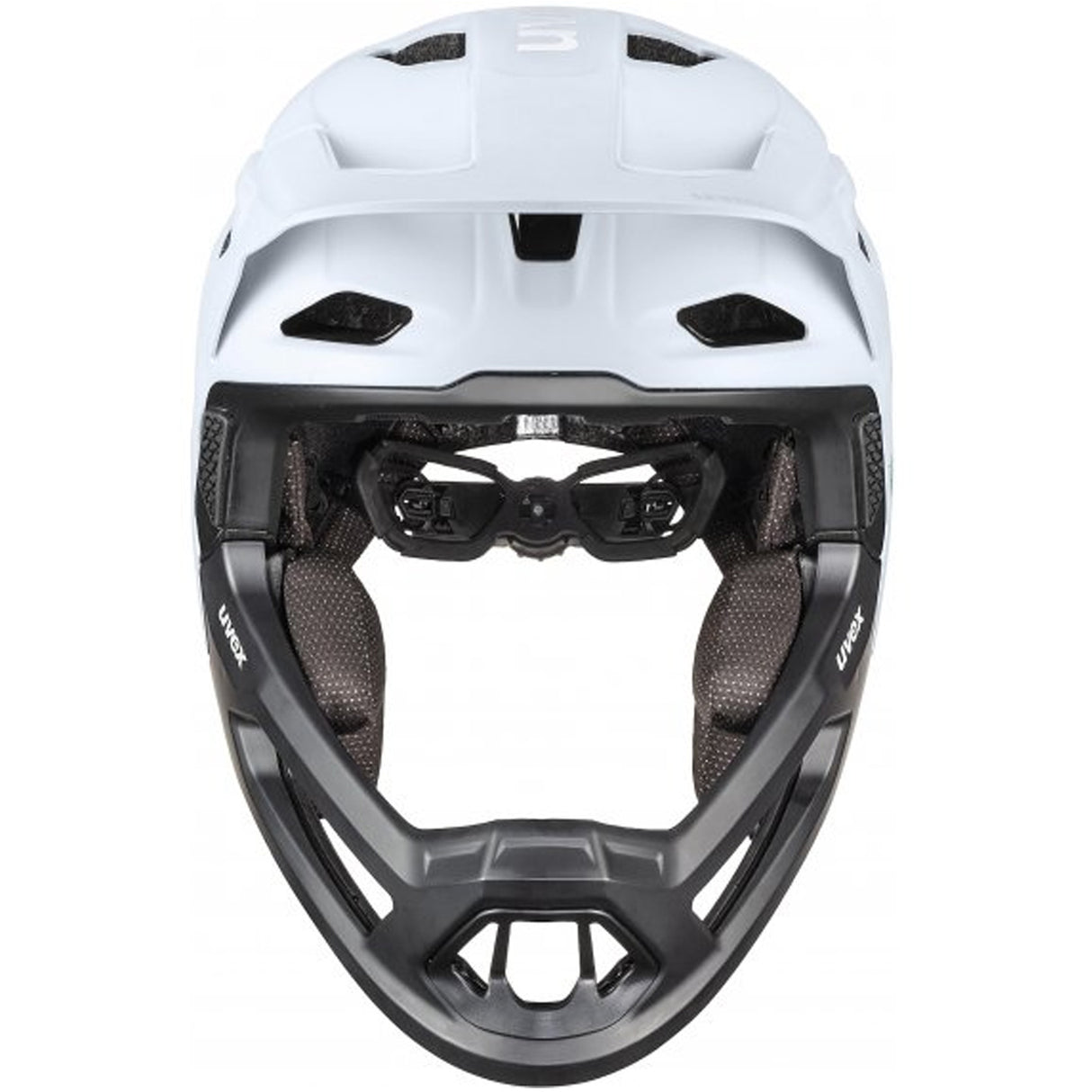 Casco Uvex Revolt - Bianco nero - D