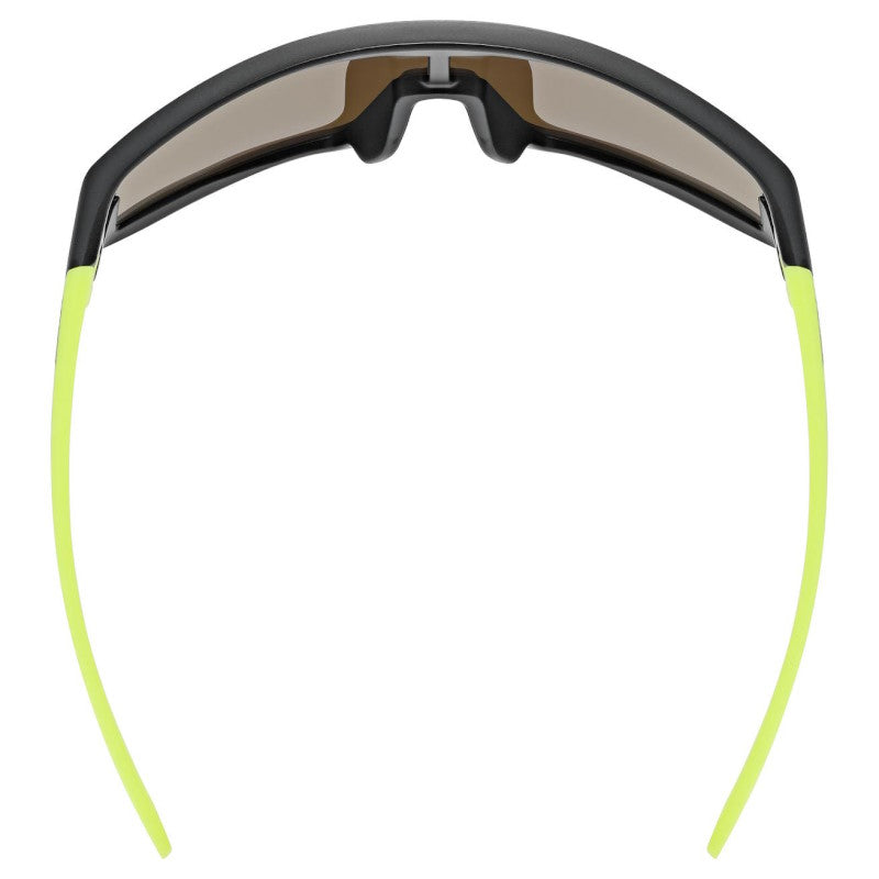 Occhiali Bambino Uvex Skyryse - Black yellow Mirror yellow - Q