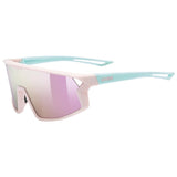 Occhiali Bambino Uvex Skyryse - Pink green Mirror pink - G