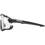 Uvex Sportstyle 228 V glasses - Black Mat Supravision Silver