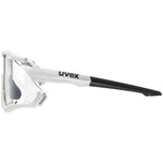 Uvex Sportstyle 228 V brille - White Mat Variomatic Silver