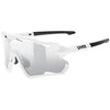 Uvex Sportstyle 228 V glasses - White Mat Variomatic Silver