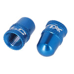 XLC PU-X15 Bouchons de valve Schrader - Bleu