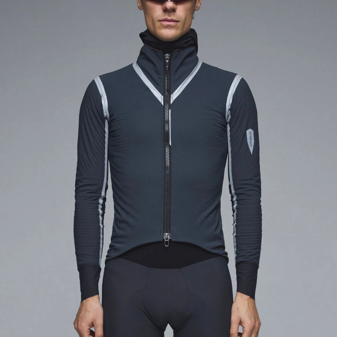 Q36.5 Pro Cycling Team Vampire Shell Jacke - Schwarz