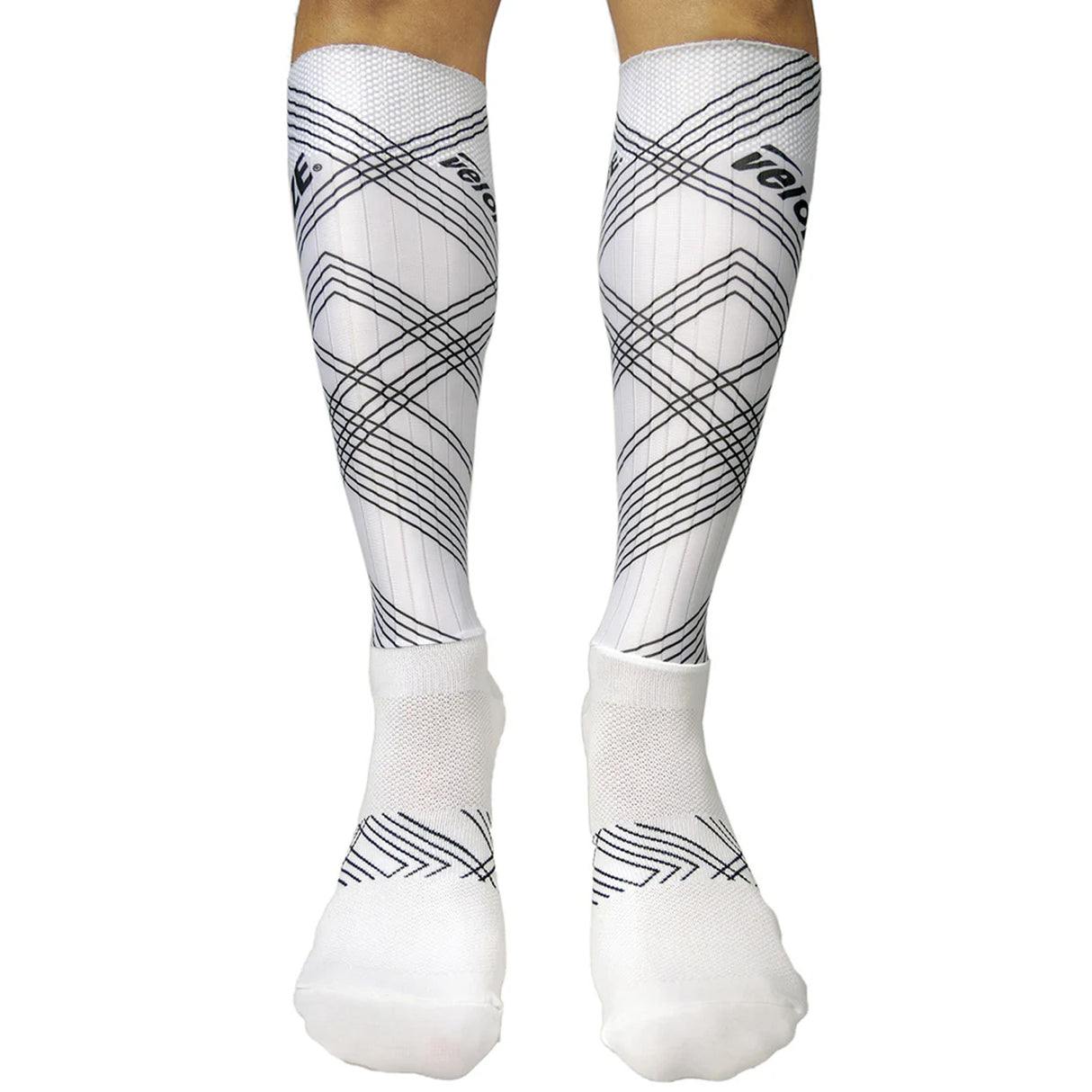 Calze VeloToze Aero Extra Extra Tall - Bianco - M