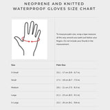 Guanti Velotoze Knitted Waterproof - Nero - D