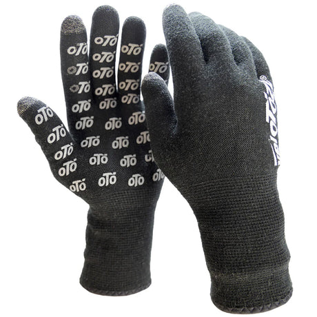 Guanti Velotoze Knitted Waterproof - Nero - Q