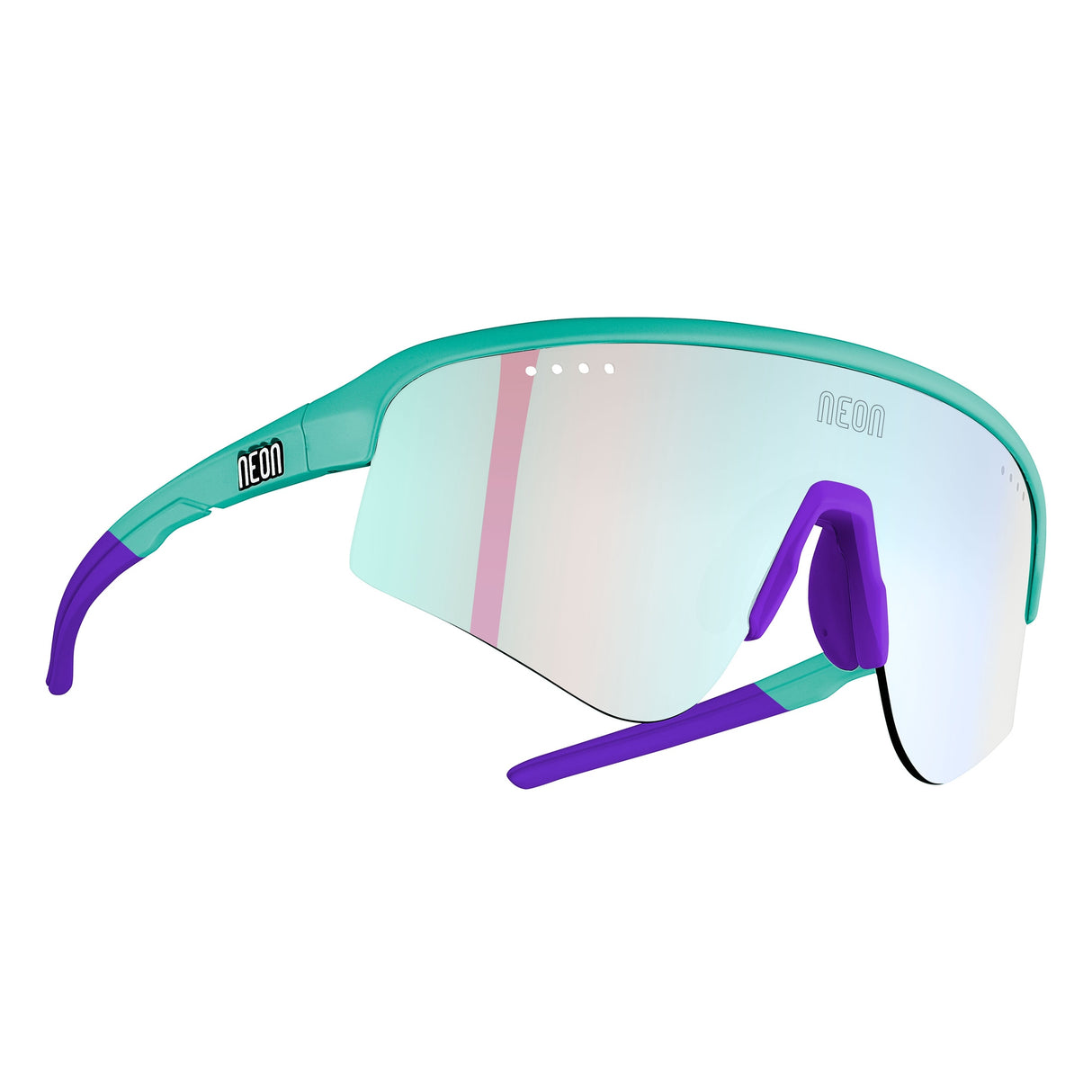 Occhiali Neon Arrow 2.0 Air - Aqua green photo violet
