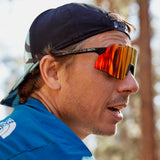 Occhiali Smith Vert - Nero ChromaPop Red - F