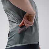 Gilet donna Gobik Plus 2.0 Cedar check - Verde - N