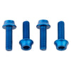 WolfTooth Bottle Cage Screws Aluminum - Blue