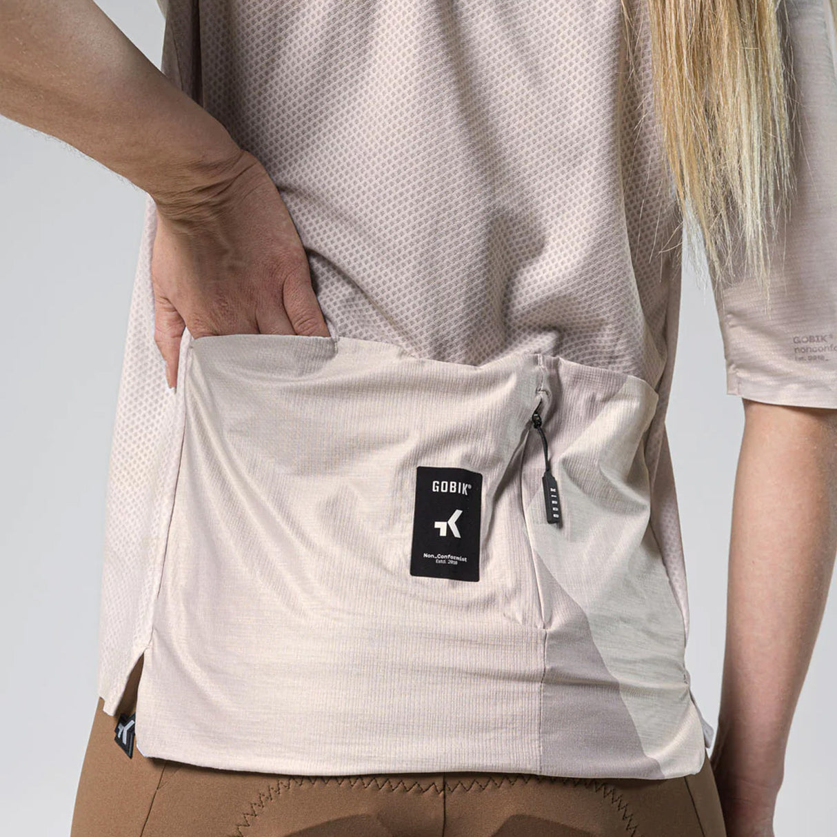 Maglia donna Gobik Volt Tofu - Beige - L