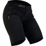 Pantaloncini Fox mtb donna Flexair - Nero nero - G