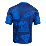 T-Shirt Cinelli Gravel - Blu - G