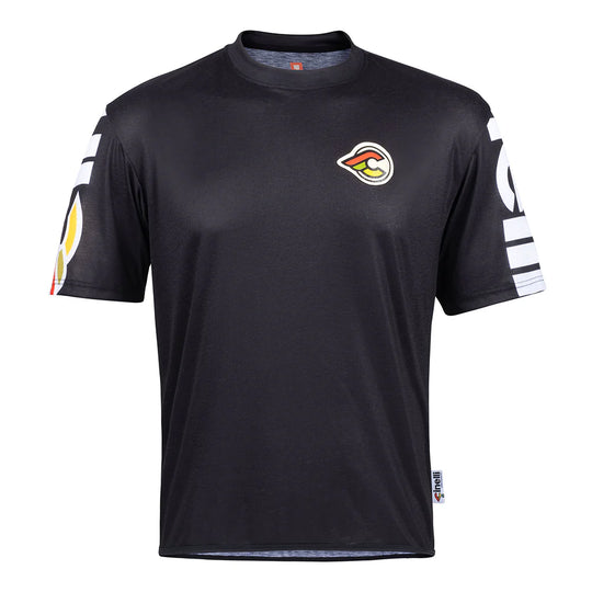 T-Shirt Cinelli Gravel - Nero
