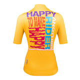 Maglia donna Cinelli Tempo - Giallo - L
