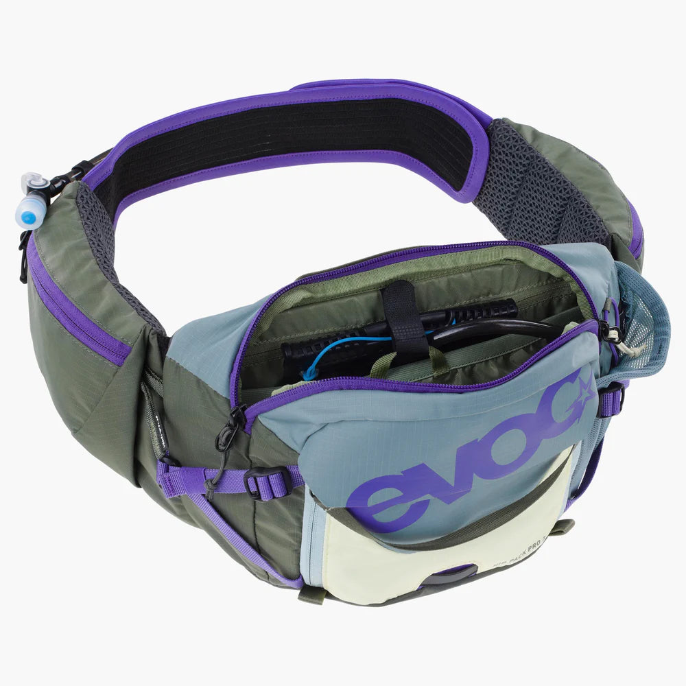 Riñonera Evoc Hip Pack Pro 3 - Gris verde