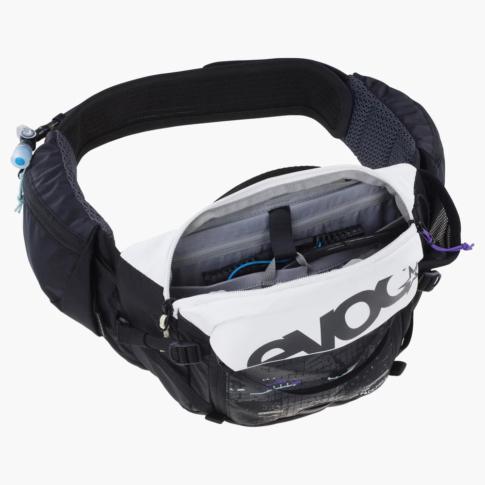 Bolsa de cadera Evoc Hip Pack Pro 3 - Negro blanco