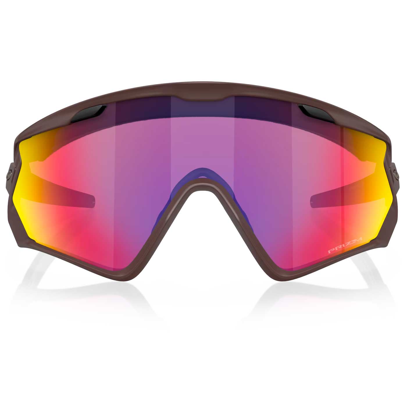 Occhiali Oakley Wind Jacket 2.0 - Matte grenache prizm road - E