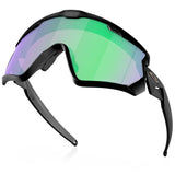 Occhiali Oakley Wind Jacket 2.0 - Matte black prizm road jade - I