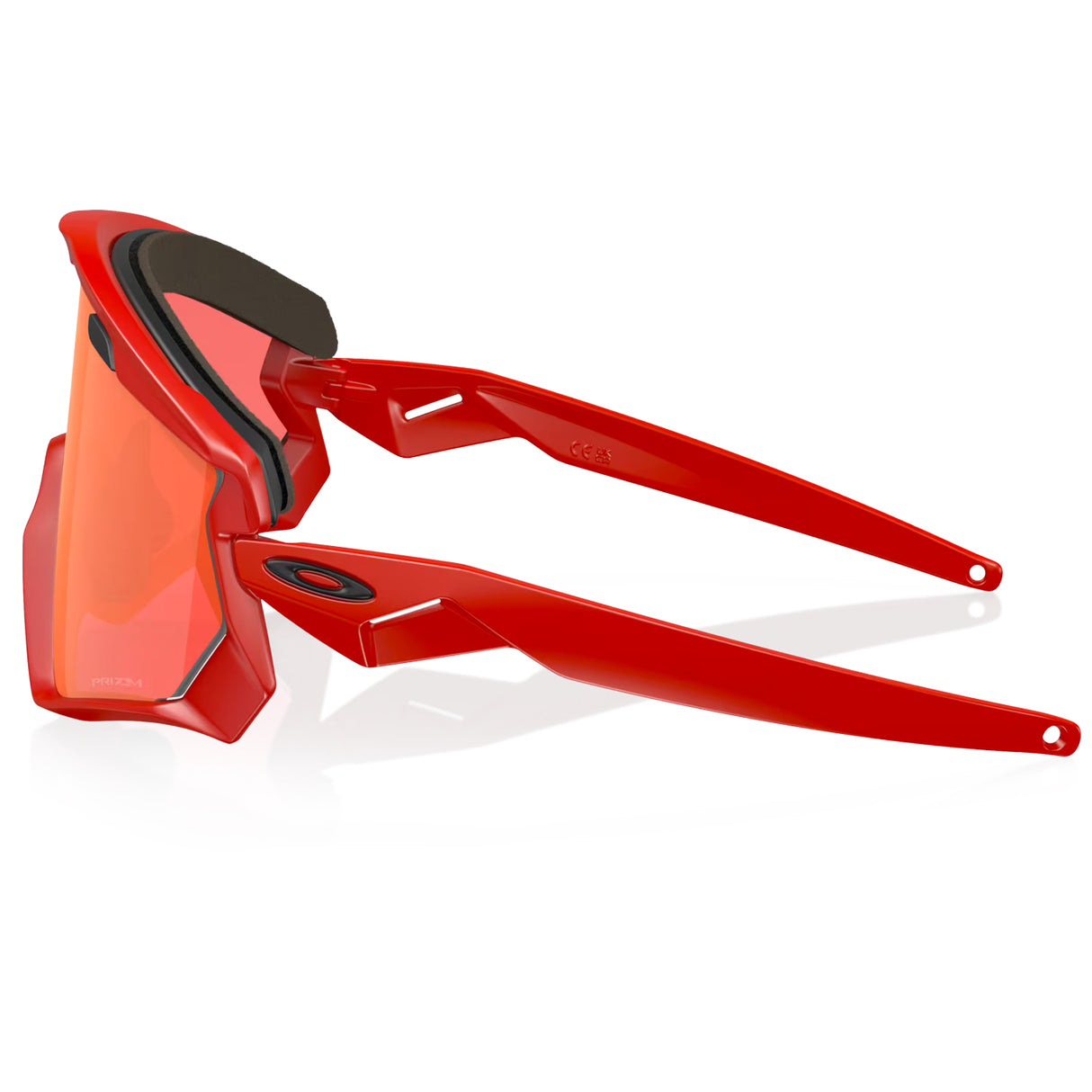 Occhiali Oakley Wind Jacket 2.0 - Matte redline Prizm snow torch - G