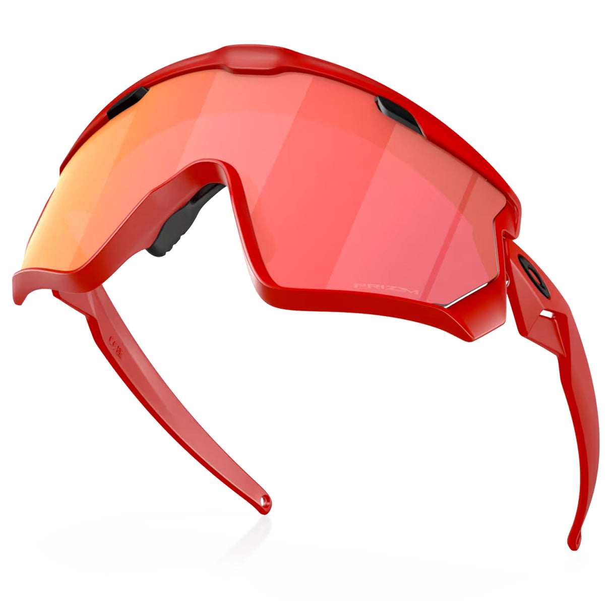 Occhiali Oakley Wind Jacket 2.0 - Matte redline Prizm snow torch - F