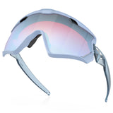 Occhiali Oakley Wind Jacket 2.0 - Matte trans stonewash prizm snow sapphire - L