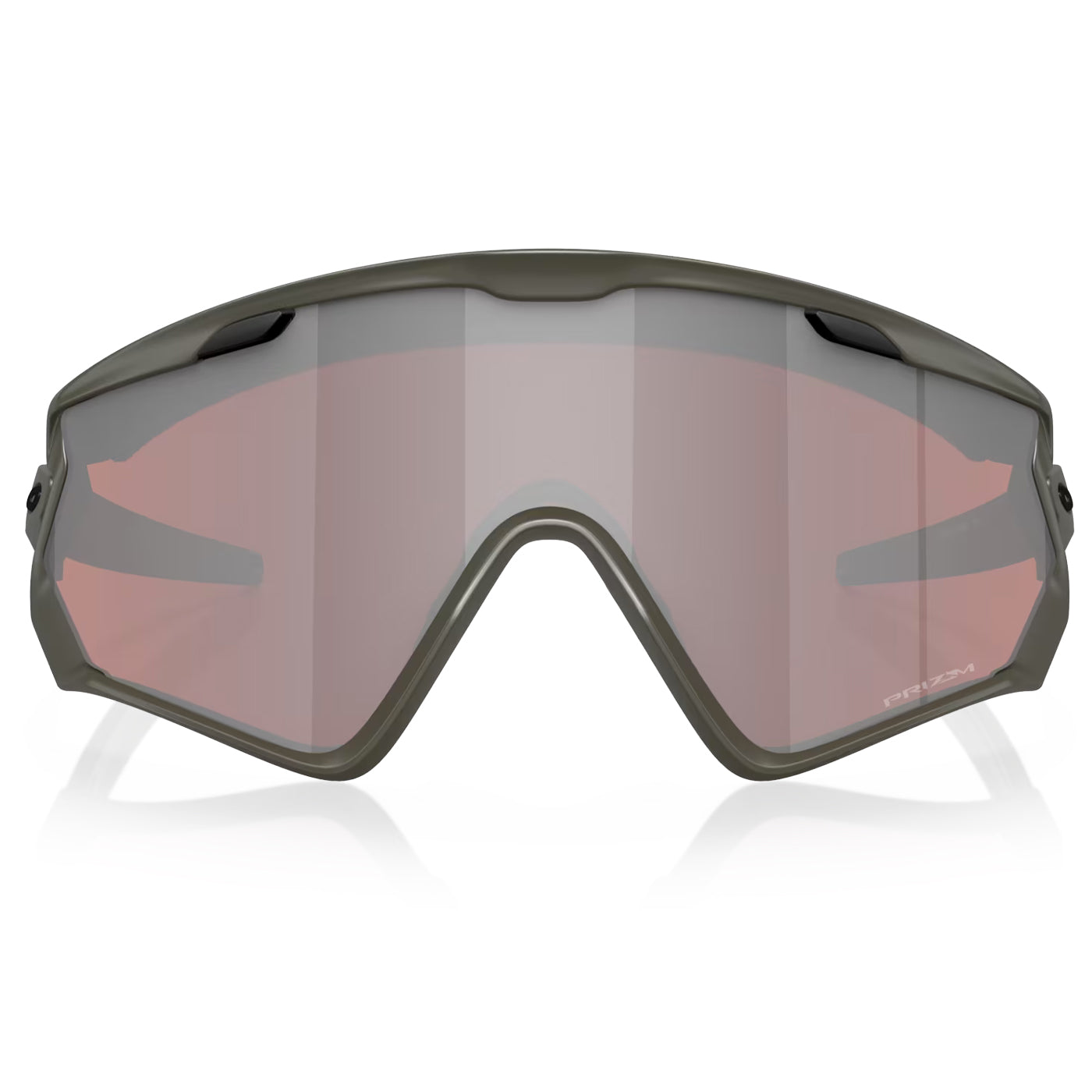 Occhiali Oakley Wind Jacket 2.0 - Matte olive Prizm snow black - A