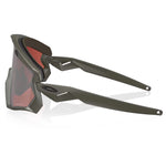 Oakley Wind Jacket 2.0 sunglasses - Matte olive Prizm snow black