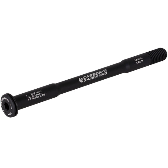 Thru axle Carbon-Ti X-Lock EVO 12x1.75 - 167 mm