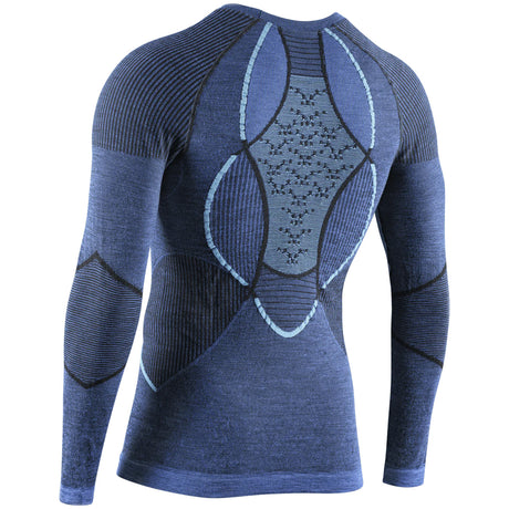 Maglia intima maniche lunghe X-Bionic Apani Merino 4.0 - Blu - E