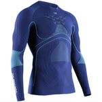 Camiseta interior mangas largas X-Bionic Energy Accumulator 4.0 Round - Azul