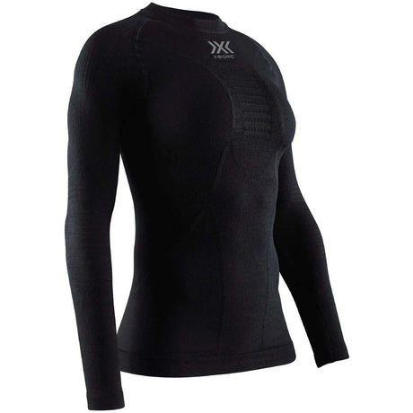 Maglia intima maniche lunghe donna X-Bionic Apani Merino 4.0 - Nero - M