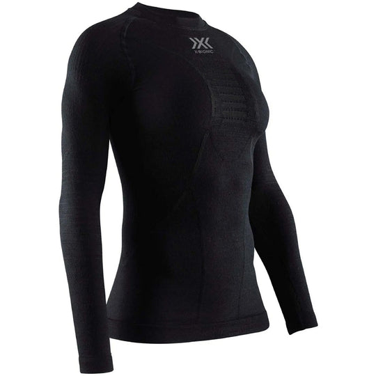 X-Bionic Apani Merino 4.0 frau lang arm radunterhemd - Schwarz