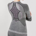 X-Bionic Apani Merino 4.0 women long sleeve base layer - Grey pink