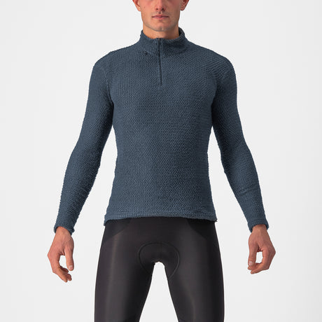Maglia intima maniche lunghe Castelli Cold Days 2nd Layer - Blu - A