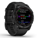 Garmin Fenix 7 Sapphire Solar - Nero - A