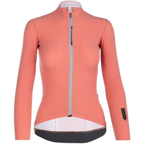 Maglia donna maniche lunghe Q36.5 Pinstripe X - Rosa
