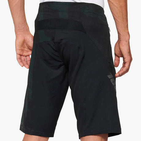 Pantaloncini 100% Airmatic LE - Nero camo - I