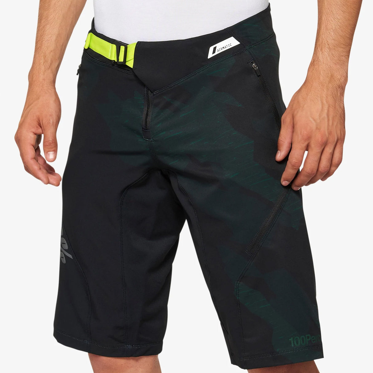 Pantaloncini 100% Airmatic LE - Nero camo - H