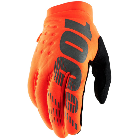 Gants 100% Brisker - Orange