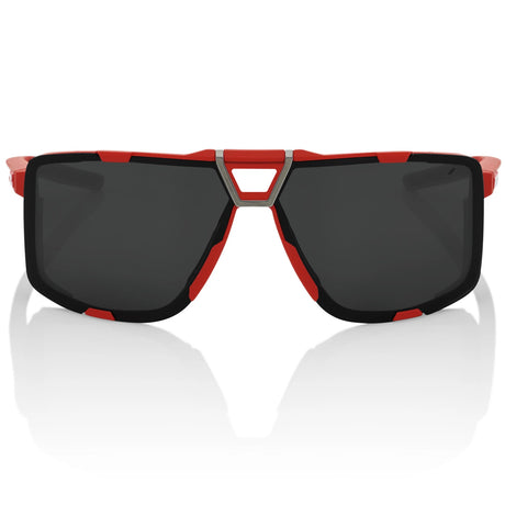 Occhiali 100% Eastcraft - Soft Tact Red Black Mirror - A