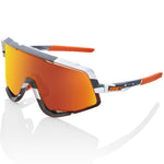100% Glendale sunglasses - Soft Tact Grey Camo HiPER Red